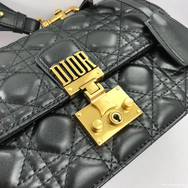 Cheap Dioraddict Cannage Lambskin Black Bag 0701 Luxury